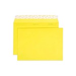 ELCO Enveloppe Color C5, Sans fenêtre, 25 Pièce/s, Jaune