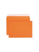 Elco Couvert Color C5 orange ohne Fenster, 25 Stück, 100 gm2