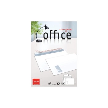ELCO Enveloppe avec fenêtre Office C4, Gauche, 25 Pièce/s
