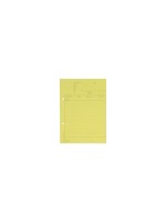 ELCO Bloc de messages téléphoniques Jaune, 5 pièces