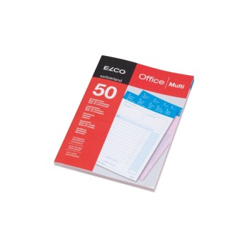 ELCO Bloc autocopiant Multi A5 ELCO Bloc autocopiant Multi A5