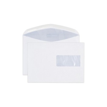 ELCO Enveloppe avec fenêtre Premium C5, Droite, 500 Pièce/s