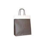 ELCO Sac cadeau 35 x 13 x 31 cm, 25 Pièce/s, Brun/Argenté