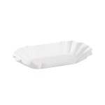 Elco Schale Pommes, 250 Stück, Karton, 11x19x3 cm (HxLxB), Weiss