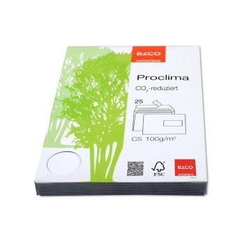 ELCO Enveloppe avec fenêtre Proclima C5, Droite, 25 Pièce/s