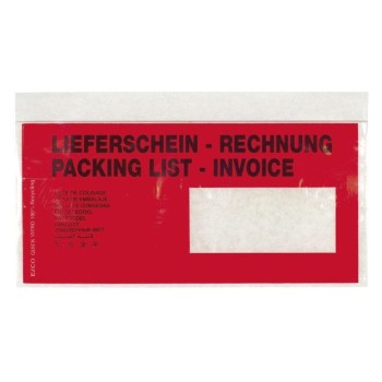Elco Quick Vitro red Lieferung/Rechnung,, C6/5, 250er Schachtel, Fenster Rechts
