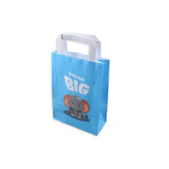 ELCO Sachet cadeau Color Animal Elephant 18 x 8 x 26 cm, 50 pièces ELCO Sachet cadeau Color Animal Elephant 18 x 8 x 26 cm, 50 pièces