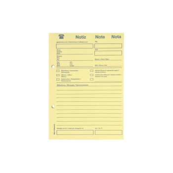 ELCO Bloc de messages téléphoniques A5 5 pièces ELCO Bloc de messages téléphoniques A5 5 pièces