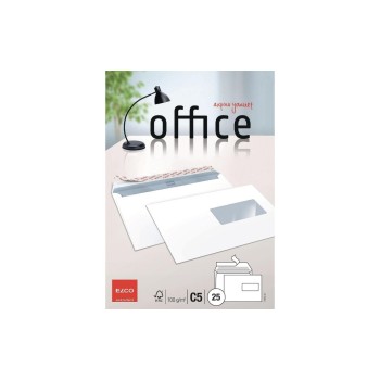 Elco Office Couvert C5 white, Inhalt à 25 Couvert, Fenster rechts Elco Office Couvert C5 white, Inhalt à 25 Couvert, Fenster rechts