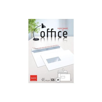 Elco Office Couvert C5 white, Inhalt à 25 Couvert, Fenster links Elco Office Couvert C5 white, Inhalt à 25 Couvert, Fenster links