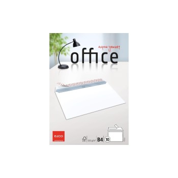 Elco Office Couvert B4 weiss, Inhalt à 10 Couvert, ohne Fenster
