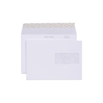Elco Couvert Prestige C5 Fenster rechts, Pack à 10 Stück, 120 g Elco Couvert Prestige C5 Fenster rechts, Pack à 10 Stück, 120 g