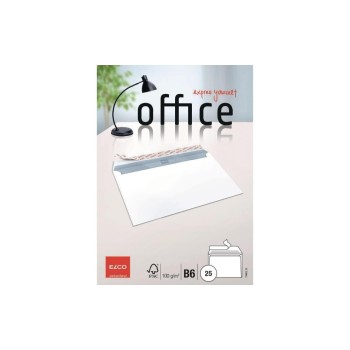Elco Office Couvert B6 white, Inhalt à 25 Couvert, ohne Fenster Elco Office Couvert B6 white, Inhalt à 25 Couvert, ohne Fenster
