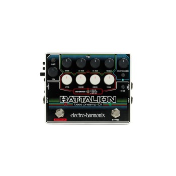 Electro-Harmonix Bataillon Préampli de basse et pédale de distorsion DI Electro-Harmonix Bataillon Préampli de basse et pédale de distorsion DI