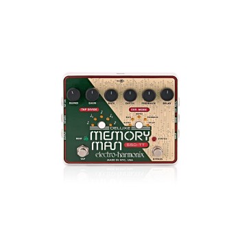 Electro-Harmonix Deluxe Memory Man 550-TT, Analoges Delay-Pedal with Tap Tempo Electro-Harmonix Deluxe Memory Man 550-TT, Analoges Delay-Pedal with Tap Tempo