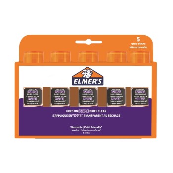 Elmer's Klebestift Disappearing Purple, 40g, 5 Stk.
