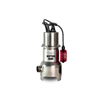 Elpumps Schmutzwasserpumpe NEPTUN INOX, H max 9.0 m, Q max 15000 l/h, 0.8 kW Elpumps Schmutzwasserpumpe NEPTUN INOX, H max 9.0 m, Q max 15000 l/h, 0.8 kW