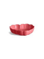 Emile Henry Moule de cuisson Moule à gâteau en forme de cœur Céramique 1,8 l Rose Candy