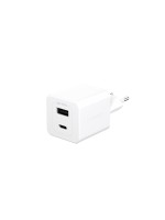 emPower by PanzerGlass Chargeur mural USB Turbo 35 W incl. USB-C + USB-A Argent Blanc