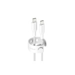 empower USB-cable C-C, 60W, 2.0m, white, USB 2.0, 240W, PD3.0
