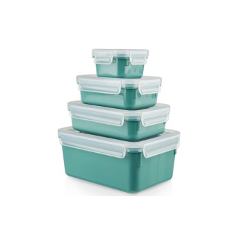 Emsa Frischhaltedosen Clip & Close 4er Set, Grün, 0,2 / 0,55 / 0,8 / 2,2 L Emsa Frischhaltedosen Clip & Close 4er Set, Grün, 0,2 / 0,55 / 0,8 / 2,2 L