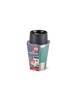 Emsa Travel Mug Compact 0.3L Grün, vakuumisolierter Edelstahlkörper,100% dicht