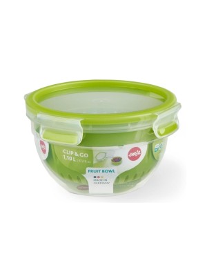 Emsa Frischhaltedosen Clip & Go Fruit Bowl, 1.1L, with Siebeinsatz, 100% dicht Emsa Frischhaltedosen Clip & Go Fruit Bowl, 1.1L, with Siebeinsatz, 100% dicht