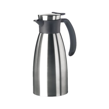 Emsa Isolierkanne Soft Grip schwarz, Fassungsvermögen 1 Liter Emsa Isolierkanne Soft Grip schwarz, Fassungsvermögen 1 Liter