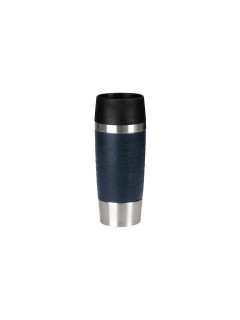 Emsa Gobelet isotherme Travel Mug 360 ml, Bleu foncé Emsa Gobelet isotherme Travel Mug 360 ml, Bleu foncé