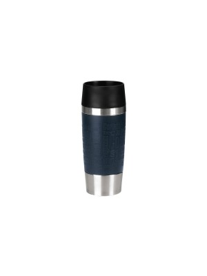 Emsa Travel Mug blau, Edelstahl Emsa Travel Mug blau, Edelstahl
