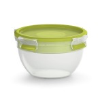Emsa Salatbox Clip&Go rund 1.1l, Fassungsvermögen 1.1 Liter