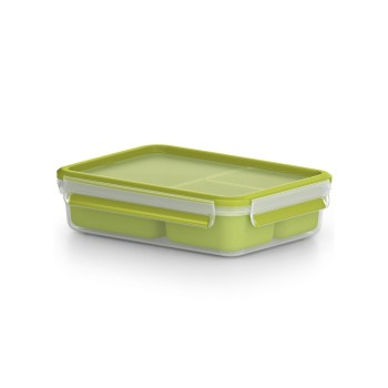 Emsa Snackbox Clip&Go 1.2l, mit Einsätzen Emsa Snackbox Clip&Go 1.2l, mit Einsätzen