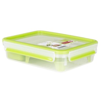 Emsa Brunchbox Clip&Go 1.2l, mit Einsatz et Gittereinsatz pour 2. Boden
