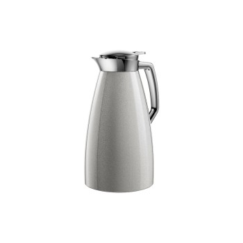 Emsa Isolierkanne PLAZA 1.0 l silber, Fassungsvermögen 1 Liter Edelstahl Emsa Isolierkanne PLAZA 1.0 l silber, Fassungsvermögen 1 Liter Edelstahl