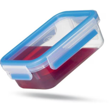 Emsa Box to store food, set of 3 pieces, raspberry, 0.55 liter