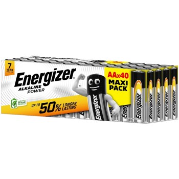 ENERGIZER Alkaline Power Mignon (AA), 40 Stück ENERGIZER Alkaline Power Mignon (AA), 40 Stück