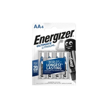 ENERGIZER Ultimate Lithium Mignon AA 4 Stk, 4 Stück ENERGIZER Ultimate Lithium Mignon AA 4 Stk, 4 Stück