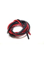EP Silikoncable 0.5mm², red/black  je 1m