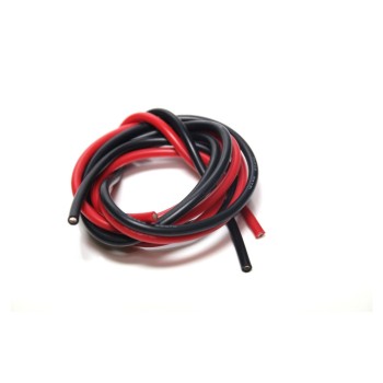 EP Silikonkabel 0.5mm², rot/schwarz je 1m EP Silikonkabel 0.5mm², rot/schwarz je 1m