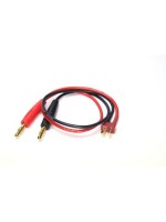 Banana plug adapter cable to deans for RC battery charger
