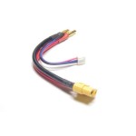 EP Câble de raccordement Connecteur en or de 4 mm zu XT60