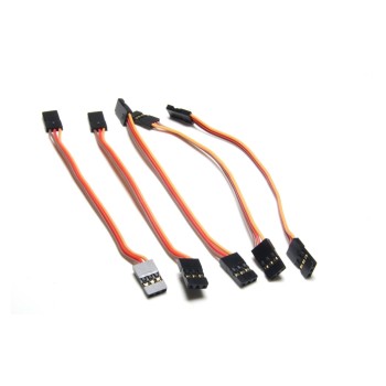 EP Servo-Patch-Kabel JR 10cm, 5 Stk. EP Servo-Patch-Kabel JR 10cm, 5 Stk.