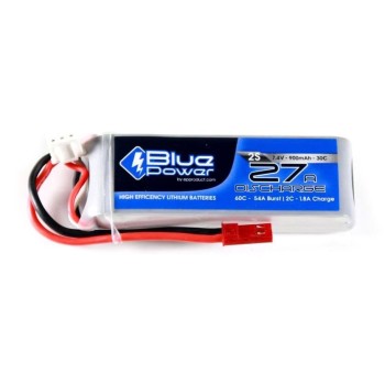 EP Batterie RC LiPo 900 mAh 7,4 V 30C BluePower EP Batterie RC LiPo 900 mAh 7,4 V 30C BluePower