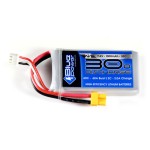 EP BluePower LiPo-accu 7.4V 1000mAh 30C, 12.4x35x66mm 57g