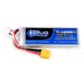 EP Batterie RC LiPo 1250 mAh 11,1 V 30C BluePower EP Batterie RC LiPo 1250 mAh 11,1 V 30C BluePower