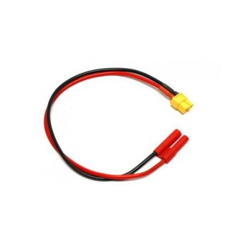 EP Ladekabel XT60 auf 4mm Gold, Für Ladegeräte mit XT60 Ladekabelanschluss EP Ladekabel XT60 auf 4mm Gold, Für Ladegeräte mit XT60 Ladekabelanschluss