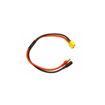 EP Ladekabel XT60 auf 5.5mm Goldstecker, Für Ladegeräte mit XT60 Ladekabelanschluss EP Ladekabel XT60 auf 5.5mm Goldstecker, Für Ladegeräte mit XT60 Ladekabelanschluss