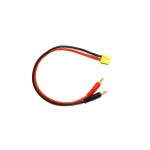 EP Adaptercable 4mm Bananenstecker auf XT60, for Ladegeräte with XT60 Spannungseingang