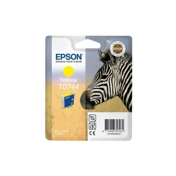 Encre Epson T074440, jaune, 250 pages,, pour Stylus CX 4080