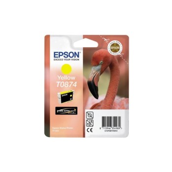Encre Epson T08744010, jaune, 11,4 ml, Stylus Photo R1900